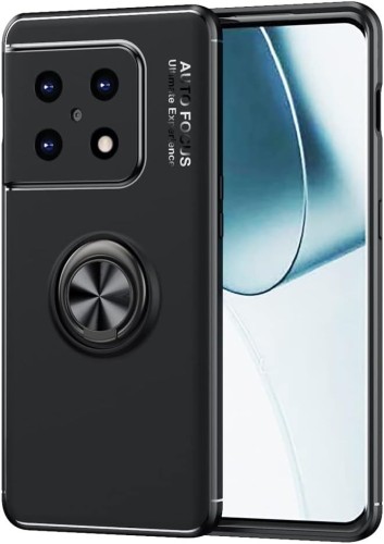 غطاء جوال من السيليكون الناعم مضاد للصدمات مع خاتم...