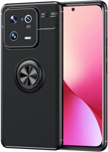 غطاء جوال من السيليكون الناعم مضاد للصدمات مع خاتم...