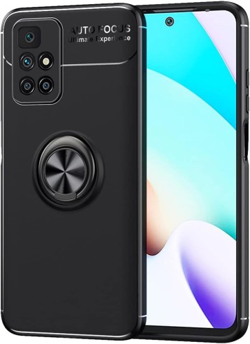 غطاء جوال من السيليكون الناعم مضاد للصدمات مع خاتم...