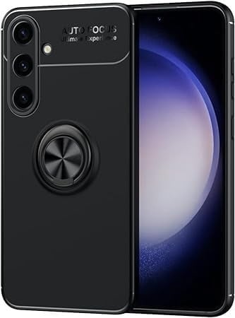 غطاء جوال من السيليكون الناعم مضاد للصدمات مع خاتم...