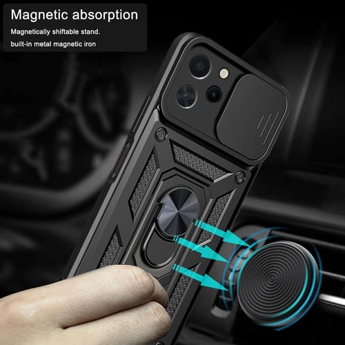 غطاء جوال غطاء جوال مدرع مع حلقة مغناطيسية و غطاء...