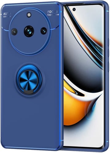 غطاء جوال من السيليكون الناعم مضاد للصدمات مع خاتم...