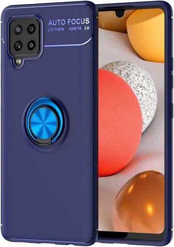 غطاء جوال من السيليكون الناعم مضاد للصدمات مع خاتم...