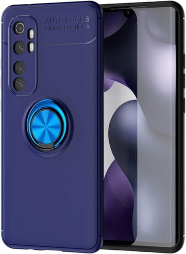 غطاء جوال من السيليكون الناعم مضاد للصدمات مع خاتم...