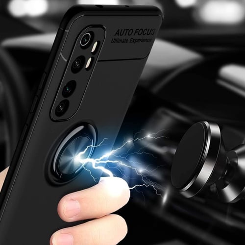 غطاء جوال من السيليكون الناعم مضاد للصدمات مع خاتم...