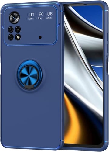 غطاء جوال من السيليكون الناعم مضاد للصدمات مع خاتم...