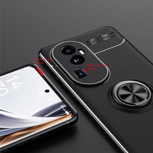 غطاء جوال من السيليكون الناعم مضاد للصدمات مع خاتم...