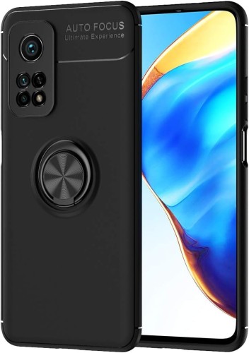 غطاء جوال من السيليكون الناعم مضاد للصدمات مع خاتم...