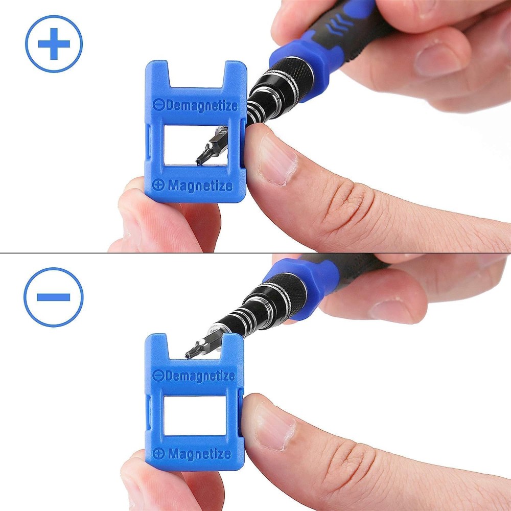 شنطة مفكات براغي مغناطيسية دقيقة وأدوات لإصلاح الأ...