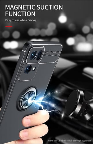 غطاء جوال من السيليكون الناعم مضاد للصدمات مع خاتم...