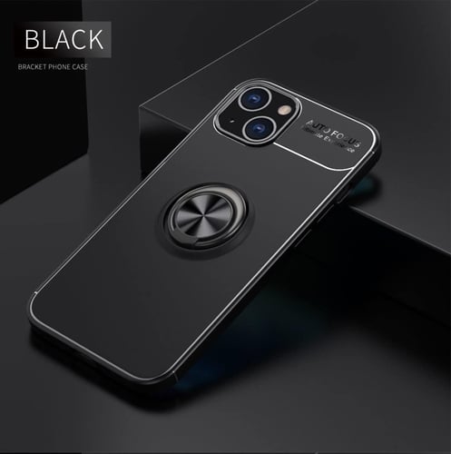 غطاء جوال من السيليكون الناعم مضاد للصدمات مع خاتم...