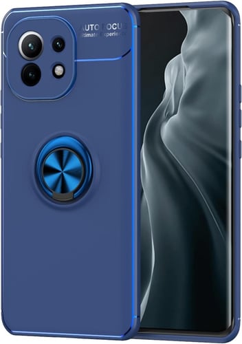 غطاء جوال من السيليكون الناعم مضاد للصدمات مع خاتم...