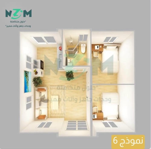 منزل مثالي قابل للطي