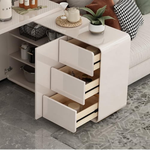 ركن قهوة و مني بار بتصميم مرن قابل لتمدد