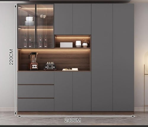 خزانة بإنارة مدمجة