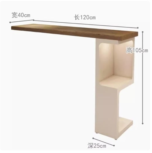 كاونتر خشبي انيق