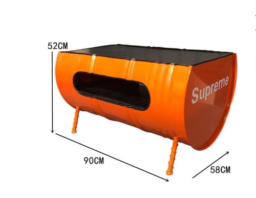 طقم جلسة بنمط الصناعي لبراميل الزيت