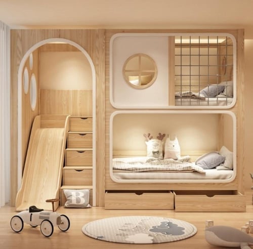 غرفة أطفال مبتكرة دورين بتصميم مميز