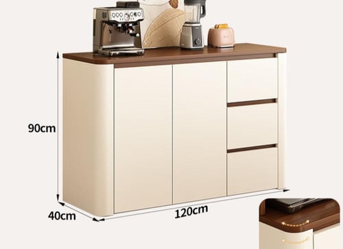 خزانة قهوة ومطبخ متعددة الاستخدامات