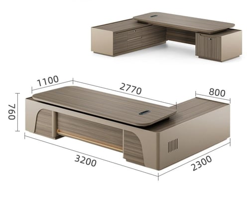 مكتب تنفيذي فخم ومجموعه التأثيث للمكاتب كاملة