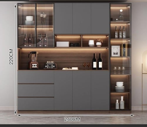 خزانة بإنارة مدمجة