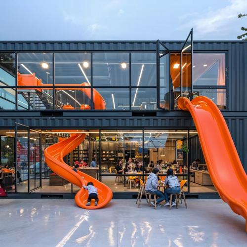 وحدات جاهزة بواجهات بنوراميه مثالي للمشاريع