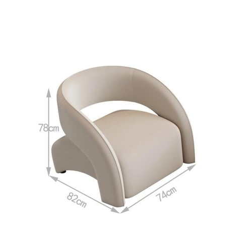 طقم كنبات بتصميم عصري منحني