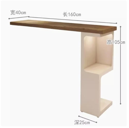 كاونتر خشبي انيق