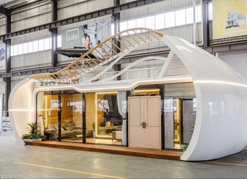 منزل حاوية فاخر عصري وموقع تخييم خارجي وموقع إقامة...