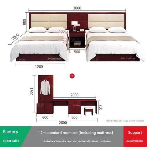 "مجموعة أثاث الفندق الفاخرة: تجهيز غرفك بلمسة استث...