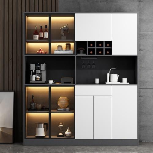 خزانة Fls Light الجانبية الفاخرة - رفيقة الأناقة ا...