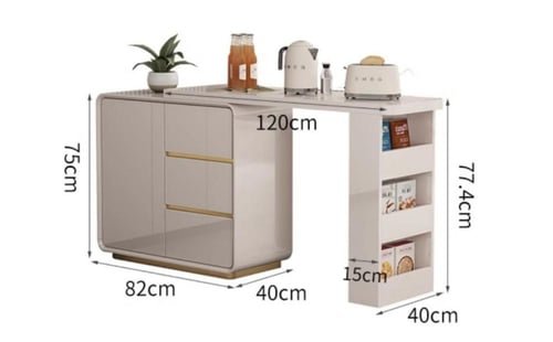 ركن قهوة و مني بار بتصميم مرن قابل لتمدد