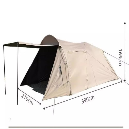 خيمة + حصيرة مقاومة للرطوبة + حصيرة للنزهة