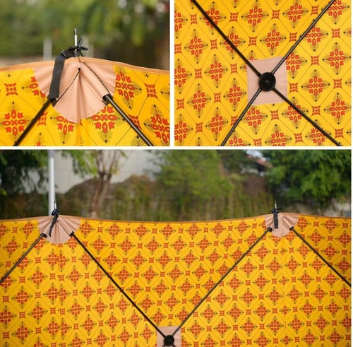 رواق قابل للطي خفيف سريع الحمل