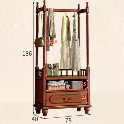 علاقة ملابس خشبية شماعة