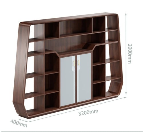 مكتب تنفيذي حديث بالون الخشبي الرائع