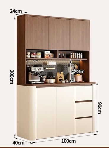 خزانة قهوة ومطبخ متعددة الاستخدامات