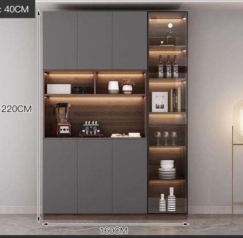 خزانة بإنارة مدمجة