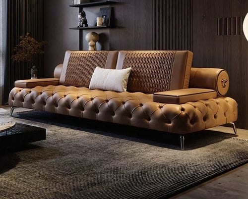 كنب امريكي بتصميم كلاسيكي معاصر