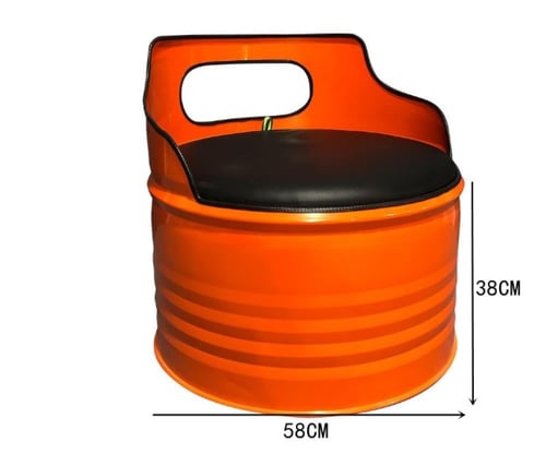 طقم جلسة بنمط الصناعي لبراميل الزيت