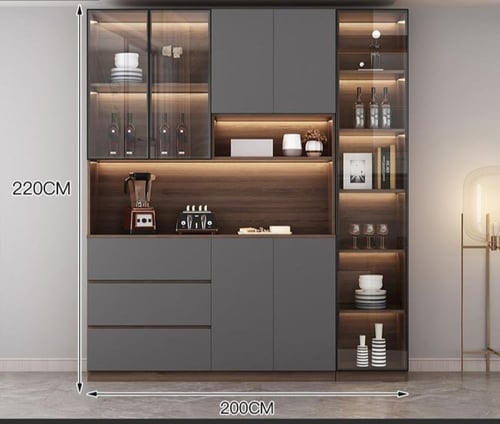 خزانة بإنارة مدمجة