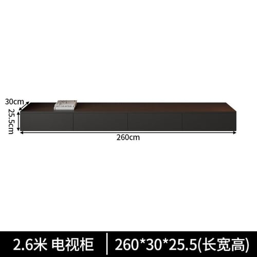 طاولة تلفزيون وخزانة بتصميم إيطالي فاخرة