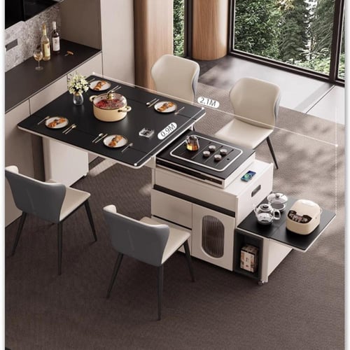 طاولة قهوة وشاي وطاولة طعام و طاولة جانية اسطورية...