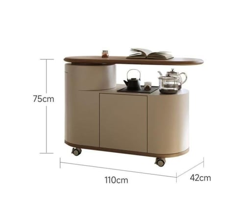 طاولة قهوة متحركة لغرفة المعيشة وطاولة شاي لتخدير...