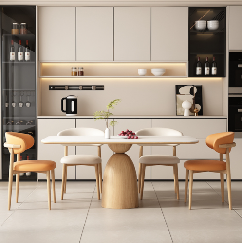 طاولة طعام بتصميم جذاب