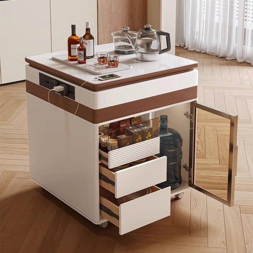 ركن قهوة متنقل مثالي لتوفير المساحات متعدد الاستعم...