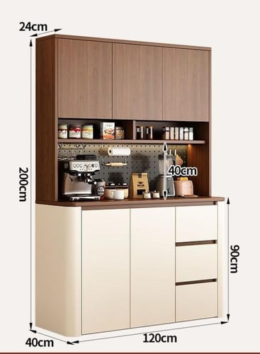 خزانة قهوة ومطبخ متعددة الاستخدامات