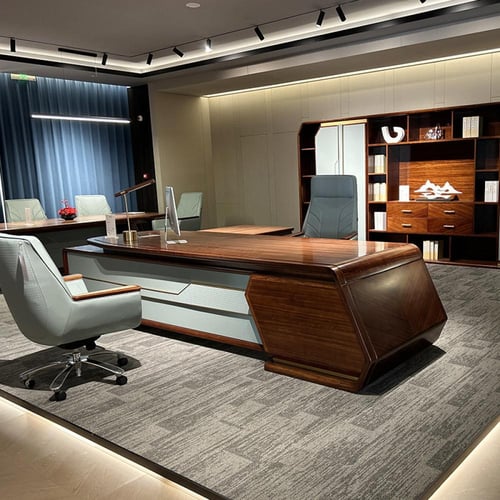 مكتب تنفيذي حديث بالون الخشبي الرائع