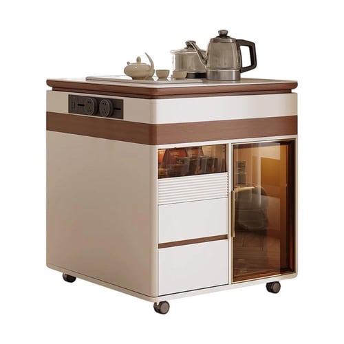 ركن قهوة متنقل مثالي لتوفير المساحات متعدد الاستعم...