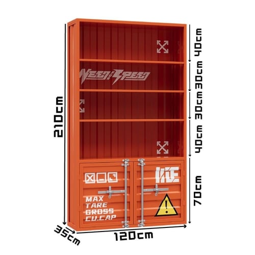 كاونتر أستقبال على شكل كونتينر بمقاسات مختلفة